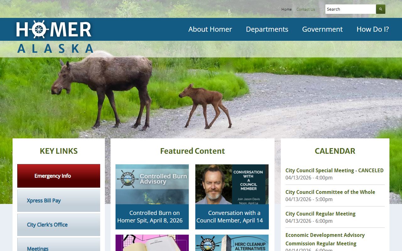 Homer Alaska property tax records city website