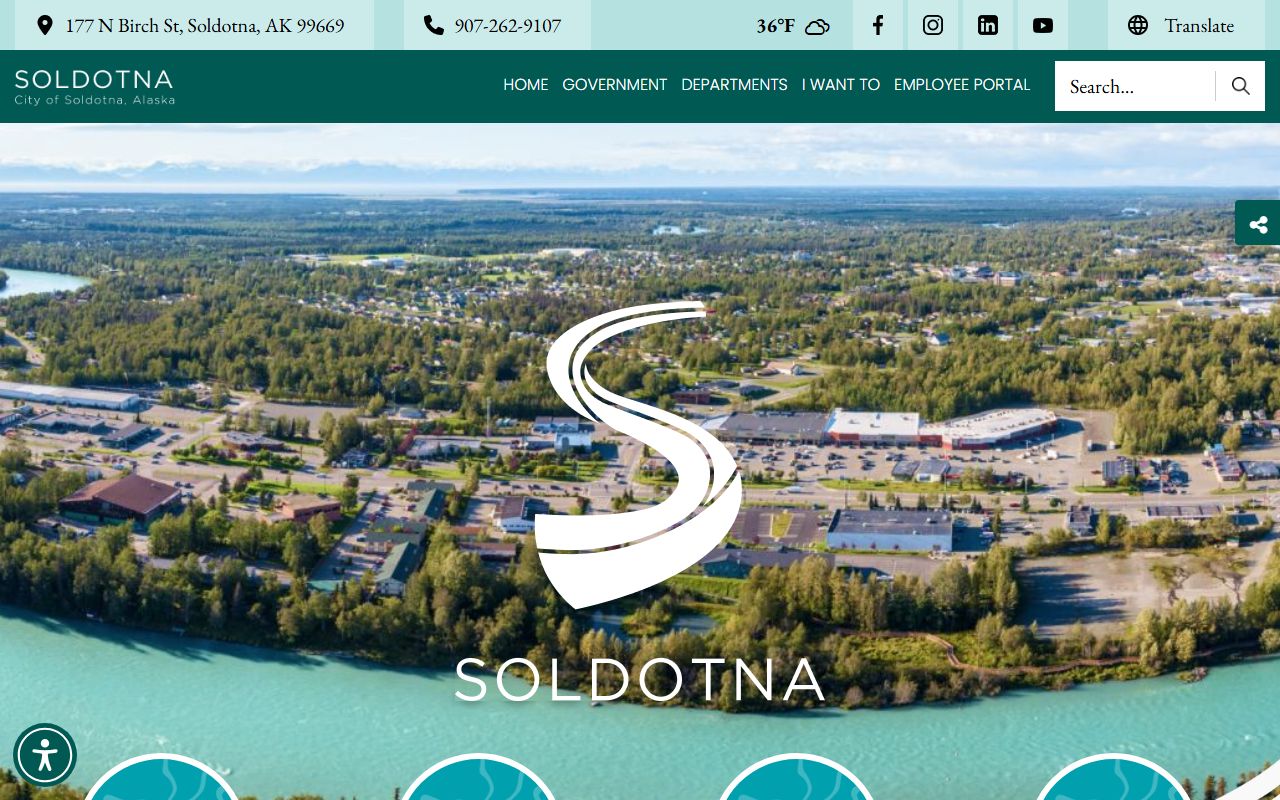 Soldotna Alaska property tax records city website